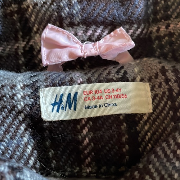 H&M Pea Coat 3-4 years - Picture 3 of 5